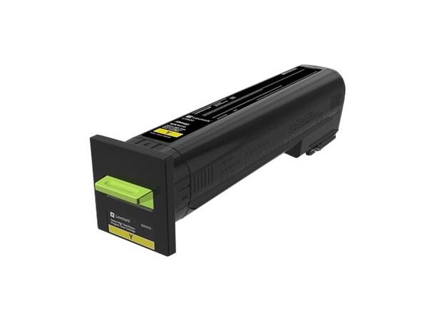Toner LEXMARK 82K2HY0 17K gul Lexmark toner for CX820 CX825 CX860 